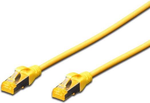 DIGITUS CAT 6A S/FTP patch cable, 2m, žuti