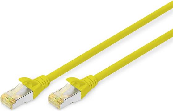 DIGITUS patch cable - 10 m - yellow