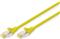 DIGITUS patch cable - 10 m - yellow
