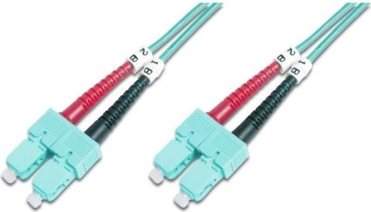 DIGITUS patch cable - 3 m - aqua