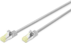DIGITUS patch cable - 3 m - gray