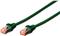 DIGITUS patch cable - 5 m - green, RAL 6016