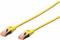 DIGITUS patch cable - 5 m - yellow