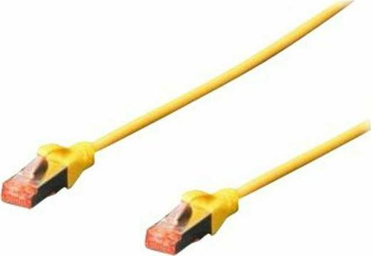 DIGITUS Patch Cable - patch cable - 3 m - yellow, RAL 1018