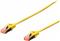 DIGITUS Patch Cable - patch cable - 3 m - yellow, RAL 1018