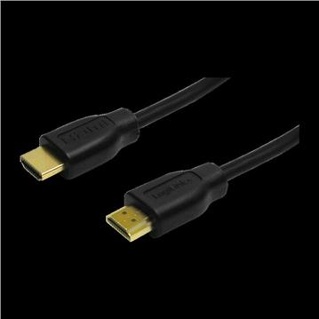 HDMI 1.4 High Speed with Ethernet kabel A->A M/M 3,0m, 4K@30Hz,crni