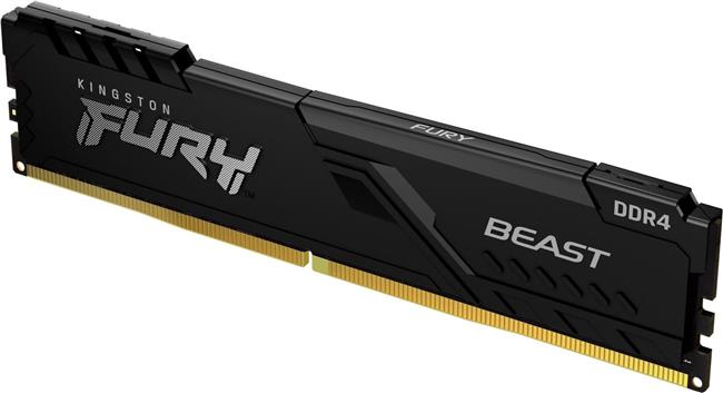 Memorija Kingston FURY Beast - DDR4 - module - 8 GB - DIMM 288-pin - 3600 MHz / PC4-28800, KF436C17BB/8