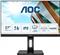 AOC IPS 27" U27P2CA, 2xHDMI, DP, USB-C, HAS, zuč.