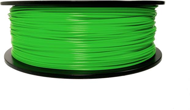 Filament for 3D, ABS, 1.75 mm, 1 kg, green