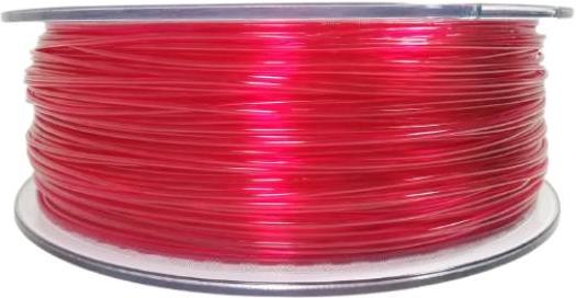 Filament for 3D, PET-G, 1.75 mm, 1 kg, red