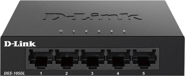 D-Link DGS-105GL Gigabit Light Switch 5-Port Layer2