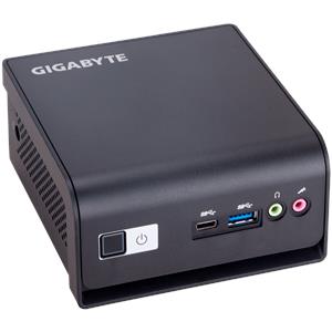 GIGABYTE BRIX HDD Fanless, Intel Celeron N4500 2.8GHz 2C, Intel UHD Graphics, 1x DDR4 SODIMM 2933Mhz (Max. 16GB), 1xM.2 PCIe X2/SATA, 1x2.5" HDD/SSD slot, 1x HDMI, 1x mDP, 3x USB3.0, 1x USB Type-C, 1G