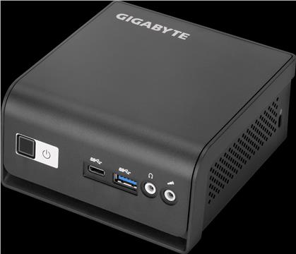 GIGABYTE BRIX HDD, Intel Pentium N5105 up to 2.9GHz 4C/4T, Intel UHD Graphics, 1x DDR4 SODIMM 2933Mhz (Max. 16GB), 1xM.2 PCIe X2/SATA, 1x2.5" HDD/SSD slot, 1x HDMI, 1x mDP, 3x USB3.0, 1x UCB Type-C, 1