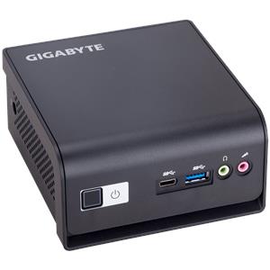 GIGABYTE BRIX HDD, Intel Pentium N6005 2.8GHz 4C, Intel UHD Graphics, 1x DDR4 SODIMM 2933Mhz (Max. 16GB), 1xM.2, 1x2.5" HDD/SSD slot, 1x HDMI, 1x mDP, 3x USB3.0, 1x USB Type-C, 1GbE, 802.11ac, VESA Br