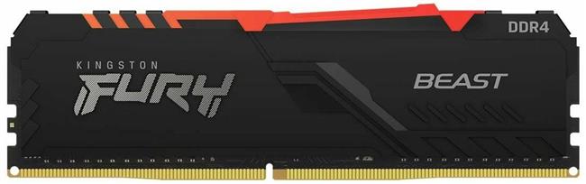 Memorija 32GB Kingston FURY Beast, 3200 MT KF432C16BBA/32