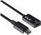 Adapter DisplayPort 1.4 to HDMI 2.0b Club 3D CAC-1080, M/F, 4K@60Hz, HDR, Active