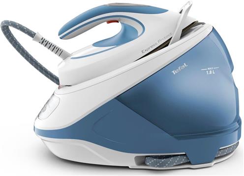 Tefal Express Protect SV9202E0 steam ironing station 2800 W 1.8 L Durilium AirGlide Autoclean soleplate Blue, White