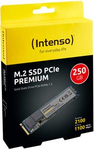SSD Intenso Premium M.2 250GB PCIe Gen.3x4 2280