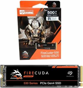 SSD Seagate Firecuda 530 M.2 500GB PCIeGen4x4 2280
