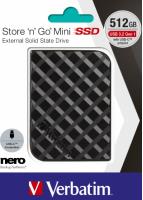 Verbatim Store 'n' Go - hard drive - 512 GB - USB 3.2 Gen 1