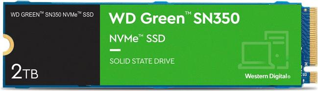 SSD M.2 2TB WD Green SN350 NVMe PCIe 3.0 x 4