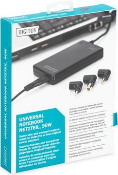 DIGITUS Universal Notebook Power Adapter DA-10190 - power adapter - 90 Watt