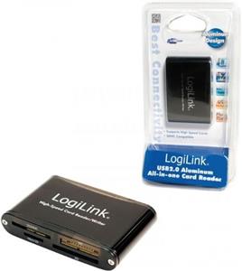 LogiLink Cardreader USB 2.0 extern - card reader - USB 2.0