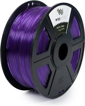 Filament for 3D, PET-G, 1.75 mm, 1 kg, purple