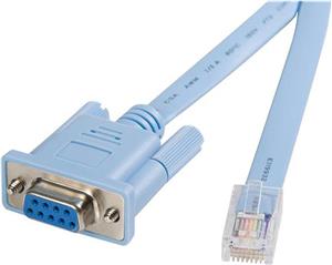 6 ft RJ45 to DB9 Cisco Console Management Router Cable - M/F Serial Console Cable (DB9CONCABL6) - serial cable - 1.8 m