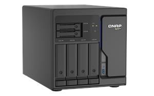 QNAP NAS disk server, 8GB ram, 4x 2.5GB network