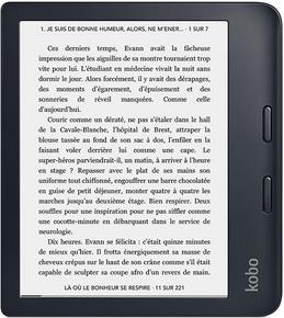 eReader Kobo Libra 2, 7'' Touch, 32GB WiFi, black, KO-N418-KU-BK-K-EP