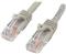 StarTech.com 3m Gray Cat5e / Cat 5 Snagless Patch Cable - patch cable - 3 m - gray