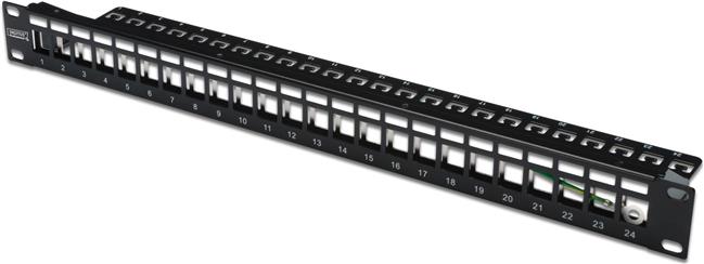 DIGITUS DN-91411 - patch panel - 1U - 19