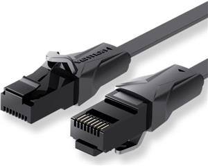 Vention Flat CAT.6 UTP Patch Cord Cable 10M Black