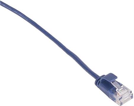 Masterlan comfort patch cable UTP, extra slim, Cat6, 5m, blue