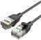 Vention Cat.6A UTP Patch Cable 5M Black Slim