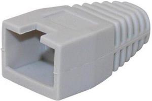 Maxlink Protective cap for RJ45 with cut, grey color