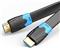 Vention Flat High Speed HDMI Cable 1.5M Black