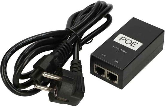 Extralink POE-48-24W, 48V, 0.5A, 24W pasivni PoE injektor