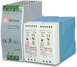 Planet 48V, 75W Din-Rail Power Supply (NDR-75-48, adjustable 48-56V DC Output)