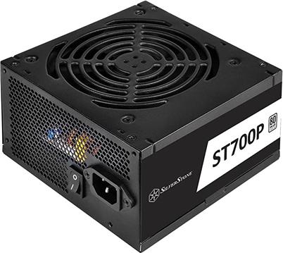 SilverStone Strider PLUS 230V Series, 700W ATX PC Power Supply, 80 Plus, Low Noise 120mm Fan