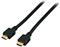 HDMI 1.4 High Speed with Ethernet kabel A->A M/M 15,0m, 4K@30Hz, crni