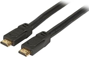 HDMI 2.0 High Speed with Ethernet kabel A->A M/M 15,0m, 4K@60Hz, crni