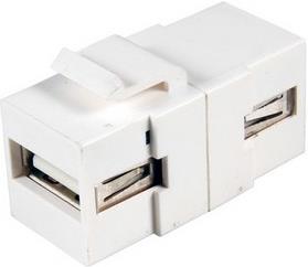 Modul Keystone USB 2.0 A Ž/Ž, bijeli
