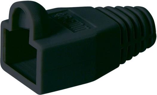 Pregibnica za RJ45, za kabel do 5,8 mm, crna, pak. 100 kom