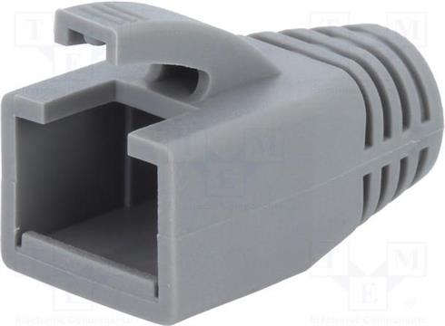 Pregibnica za RJ45, za kabel do 8,0 mm, tamno siva, pak. 50 kom