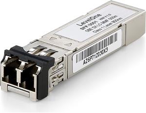 SFP Transceiver, 1,25Gbps, 850nm, Multimode (550m), 1000Base-SX