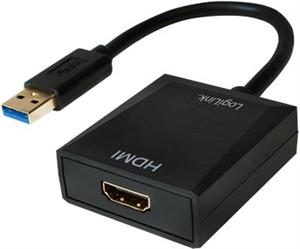 Konverter USB 3.0 A M -> HDMI Ž, 1080p, do 6 monitora