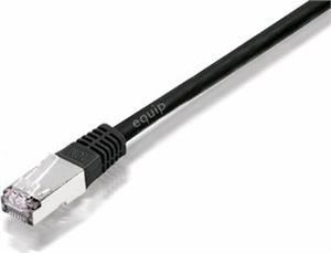 SF/UTP prespojni Crossover kabel Cat.5e PVC Cu AWG26, crni, 3,0 m