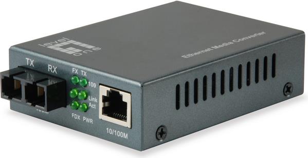 Media Converter 10/100TX -> 100FX SC Multimode (2 km)